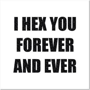 I Hex You Forever and Ever / Magical Feminists Posters and Art